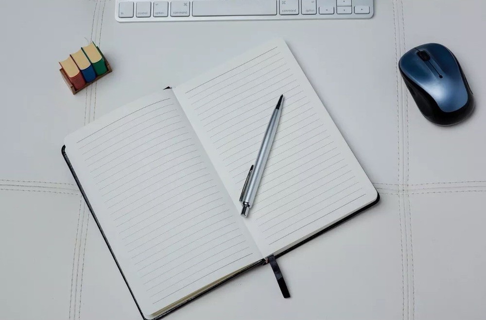 Hard Cover Lined/Dotted Journals 2 Pack Black Leather Notebooks- Thick Diary