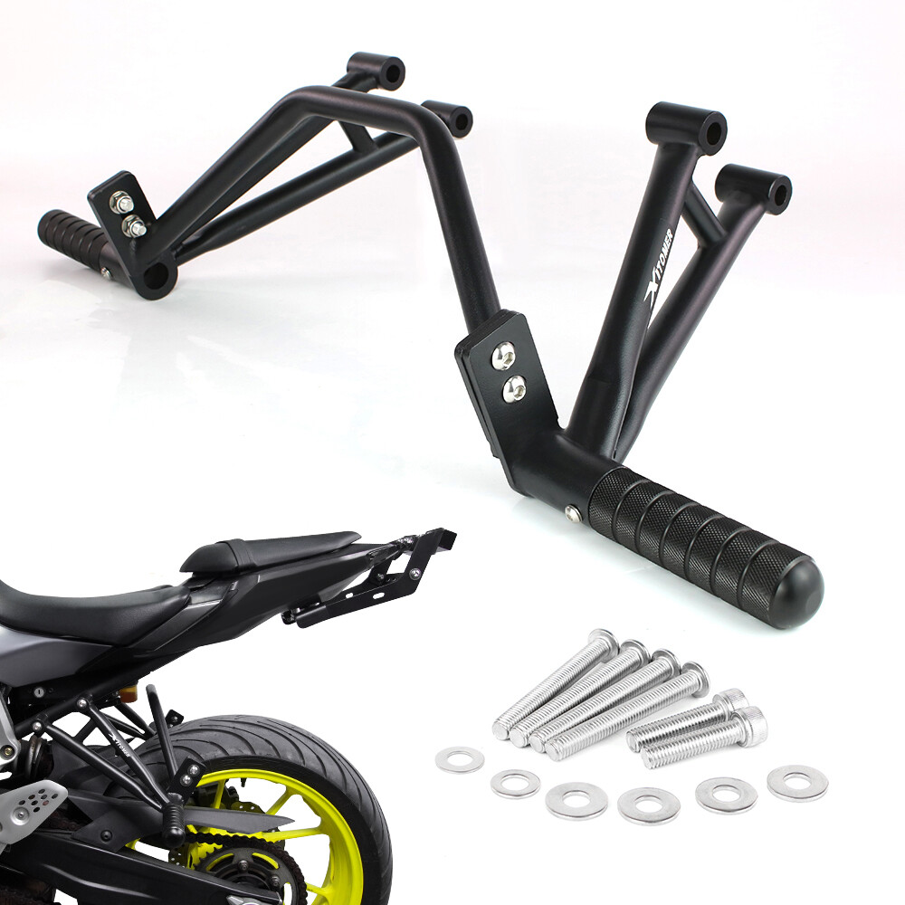 Fit For Yamaha FZ-07 / MT-07 2014-2025 Stunt Subcage Rear Footpeg Crash Bars