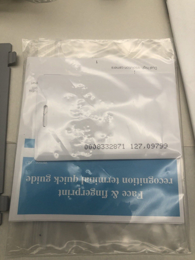 uPunch MK3000 Face & Fingerprint Terminal Recognition Time Clock... *READ DESC..