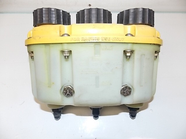 Tilton 3 Chamber Brake And Clutch Fluid Reservoir (AN -4 Fitting) race 061725-9