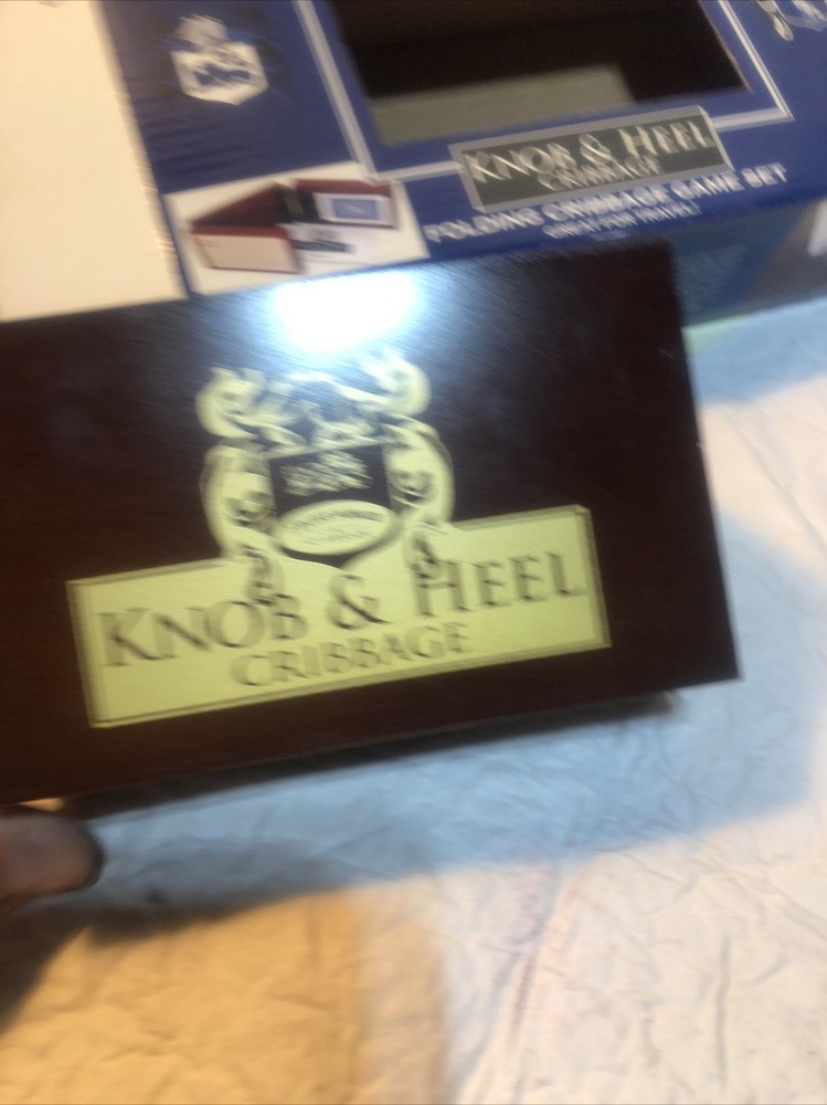 Front Porch Classics Knob & Heel Cribbage Cards SEALED