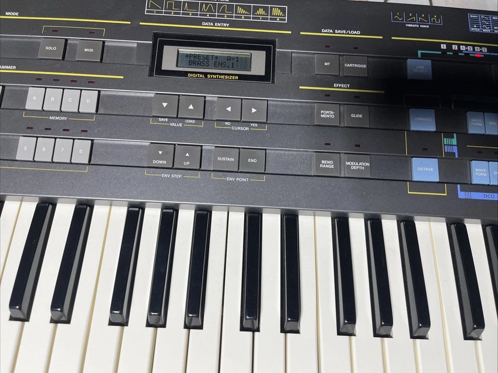 Casio CZ-5000 Keyboard Synthesizer, 61 Key
