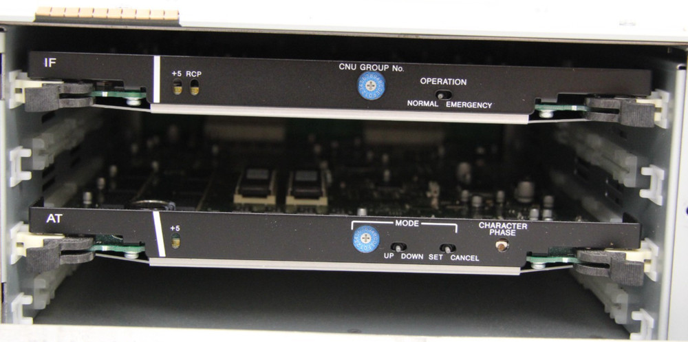 Sony CNU-700 Camera Command Unit Rack Mount Includes Two Installed Cards