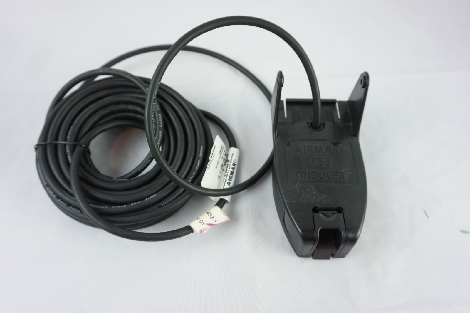 Raymarine Airmar P58 Triducer 50/200 kHz Transom Mount Transducer NEW