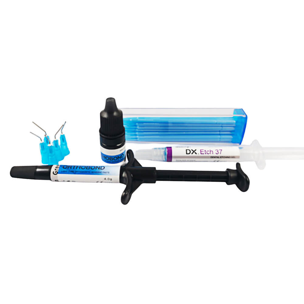 Dental Bonding Orthobond Adhesive Kit - Clear Paste & Primer