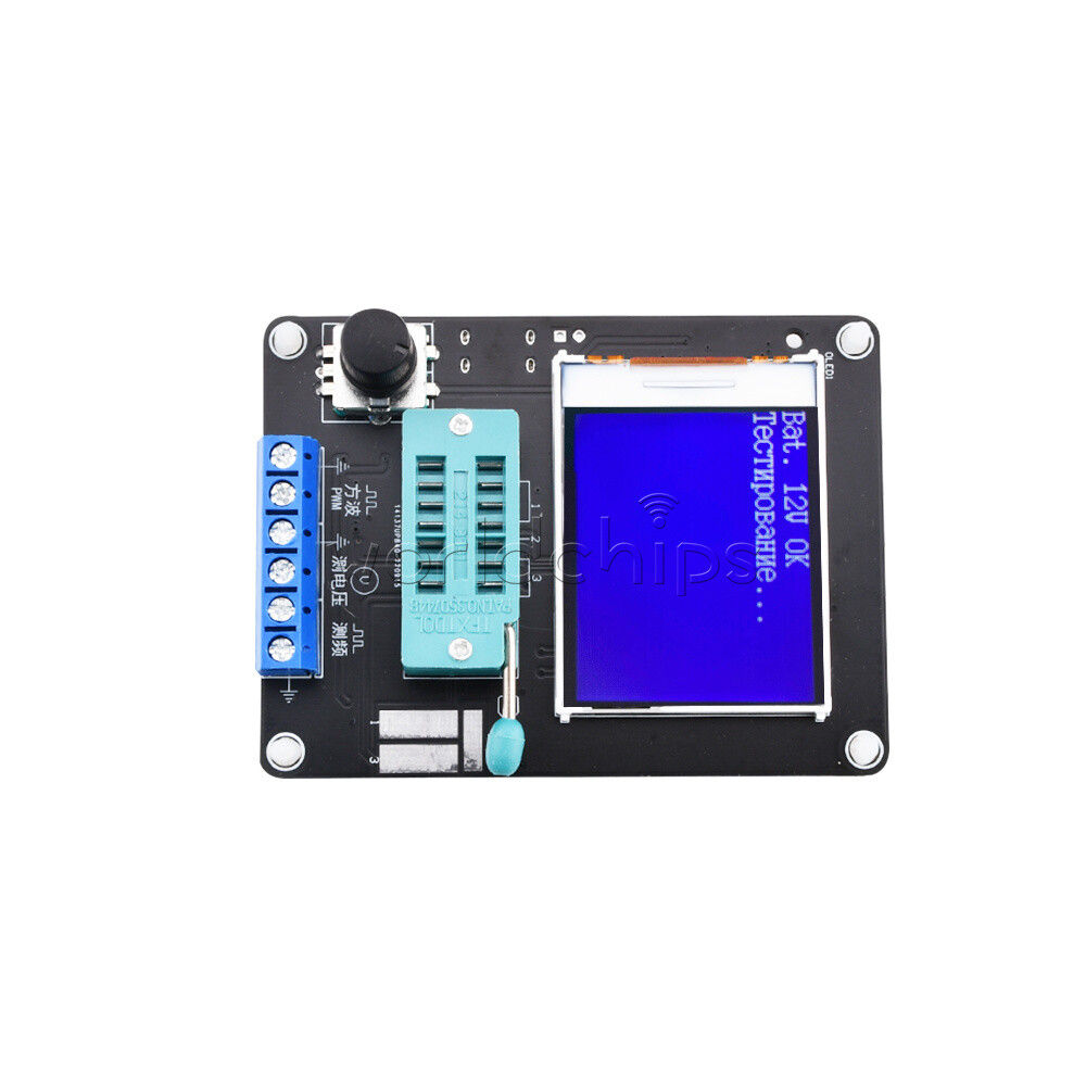 GM328A Transistor Tester Diode Capacitance Inductance ESR Volt Frequency Meter