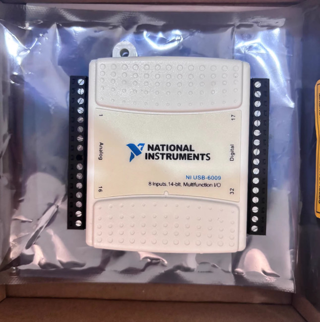 New National Instruments USB-6009 Data Acquisition Card, NI DAQ, Multifunction/Y