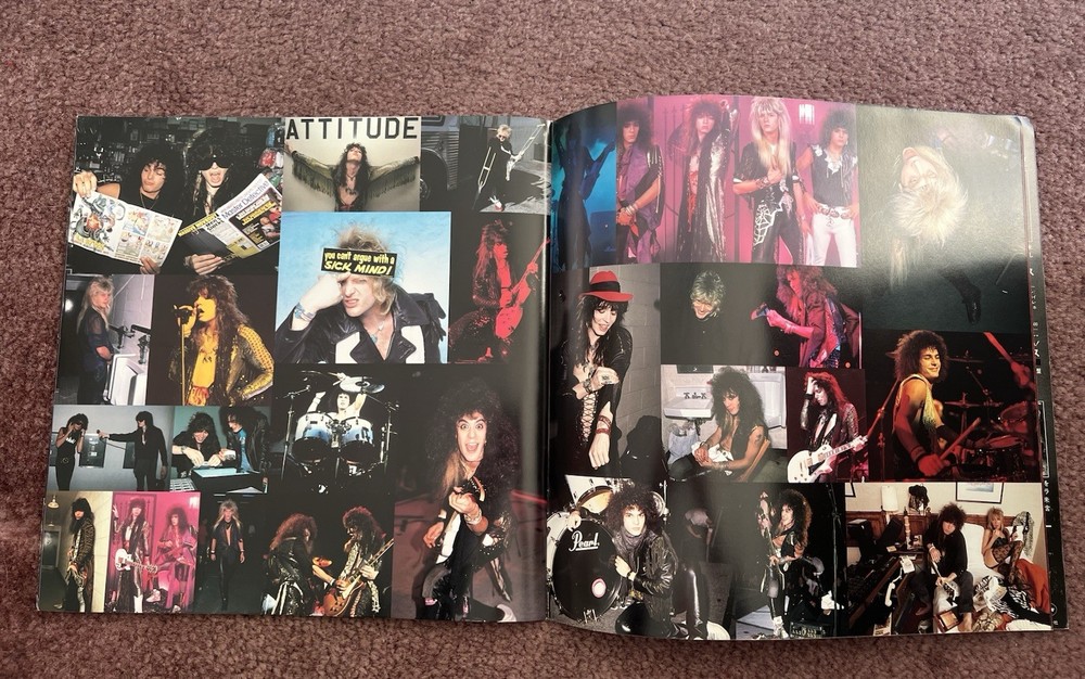 Cinderella Band Japan Tour 1987 Program￼