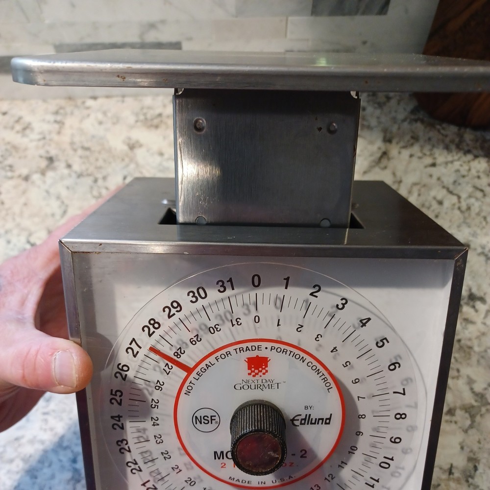 Vintage Edlund Model SR-2 2 LB Top Loading Counter Portion Scale