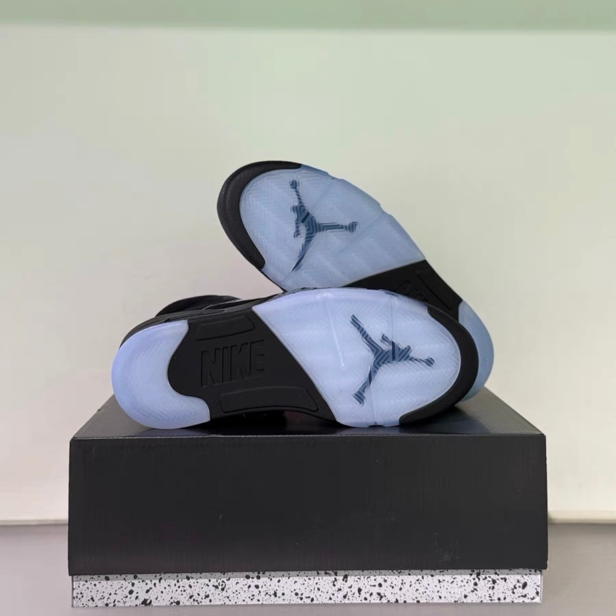 Nike Air Jordan 5 "Black Metallic Reimagined" Men's High Top Basketball Shoes