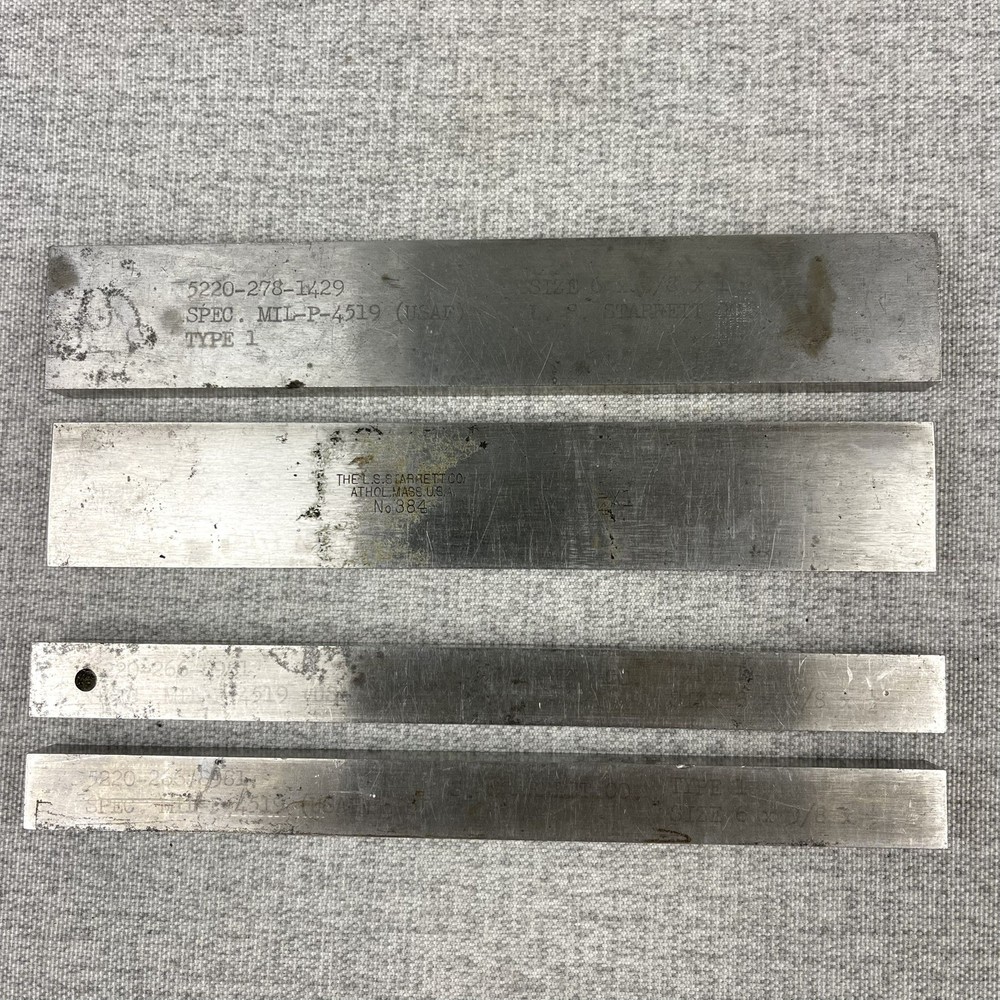 Starrett Parallel Bars Machinist Tools