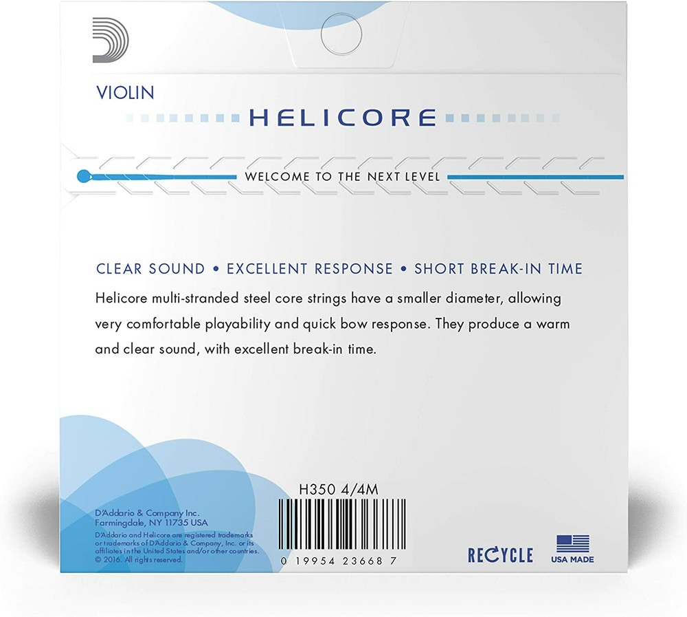 Helicore Octave Violin String - Set - 4/4 size
