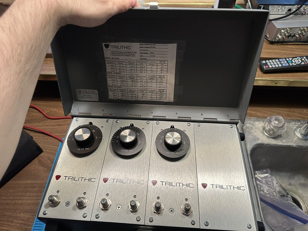 Trilithic VF-2-XX Tunable Bandpass Filter