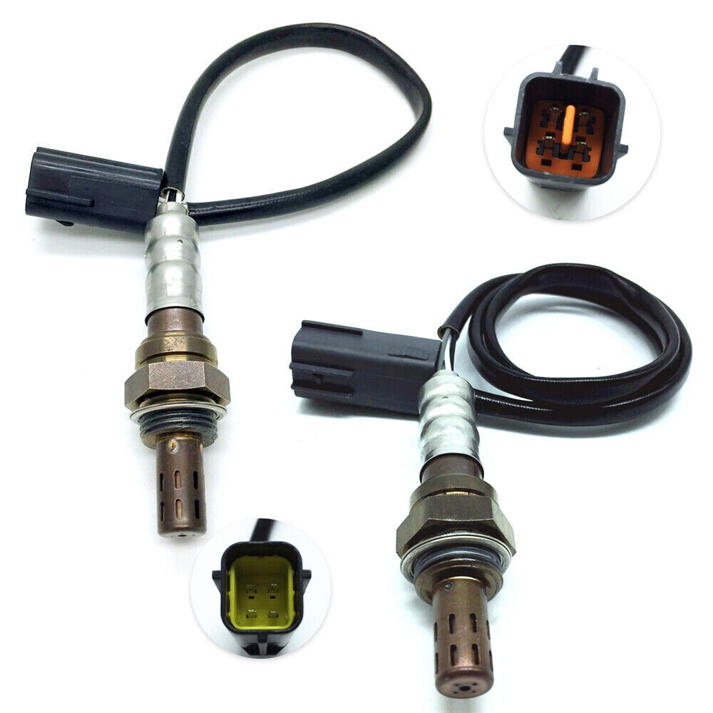 2pcs Upstream & Downstream O2 Oxygen Sensor For 2003-2005 Mazda 6 2.3L I4