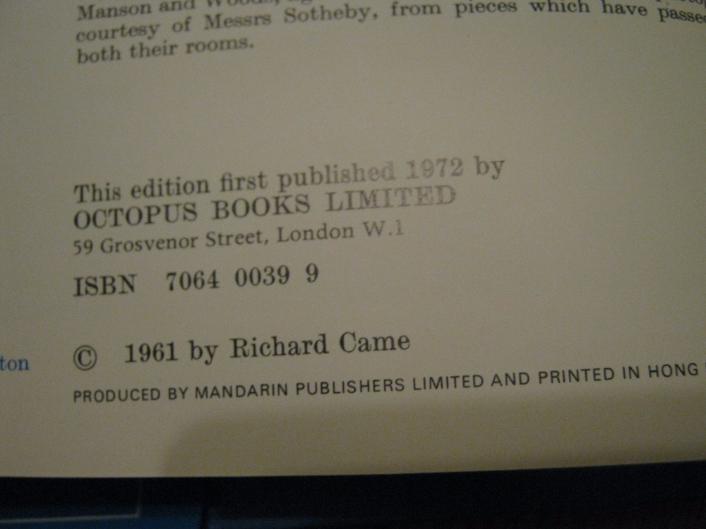 1972 Silver by Richard Came Goldsmiths and Marks Techniques book