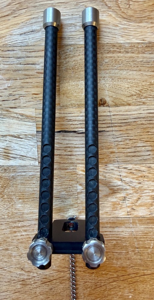 Custom Angling Solution Precision Point Carbon Snag Ears + Custom Carbon Bobbins