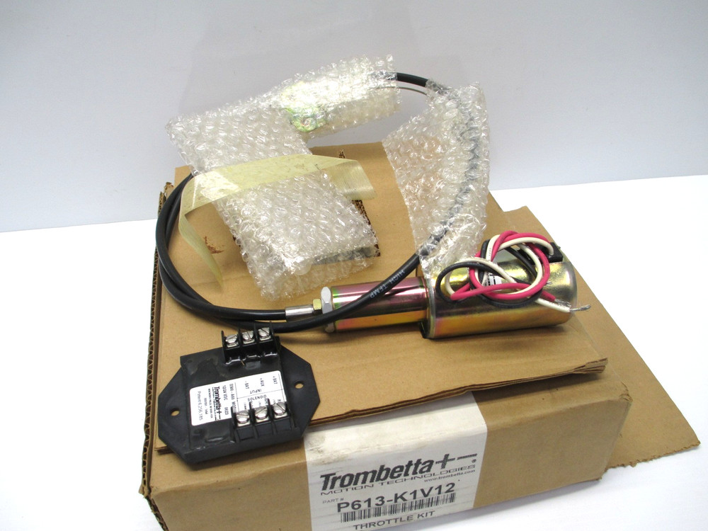 TROMBETTA 12 VOLT THROTTLE CONTROL CABLE KIT w/ CONTROL MODULE P613-K1V12