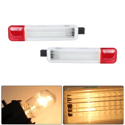 2PCS 15021517 Door Reflector Light Panel Replacement for Silverado Tahoe