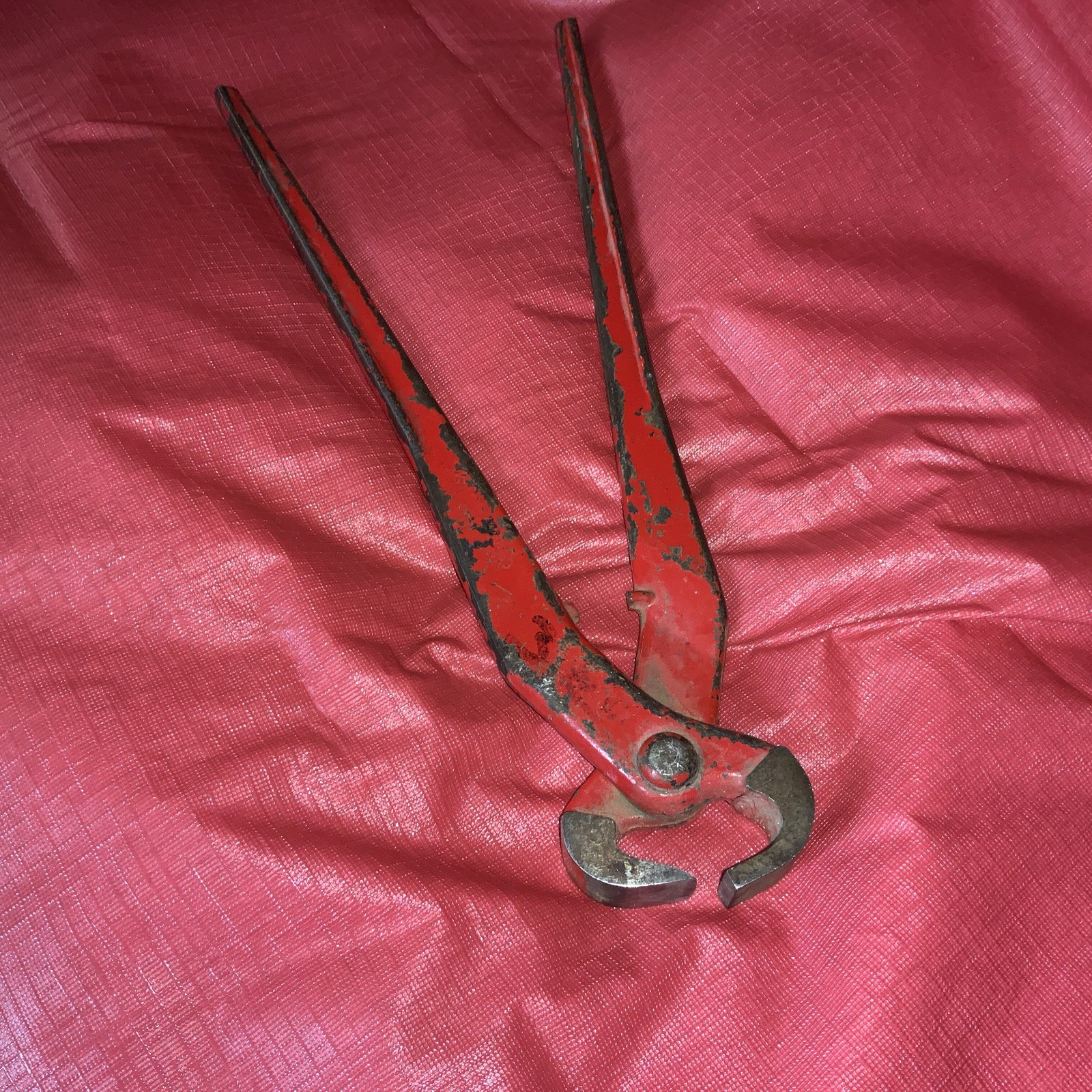 Vintage Horse Hoof Nippers 14” Long Working Condition Estate Find