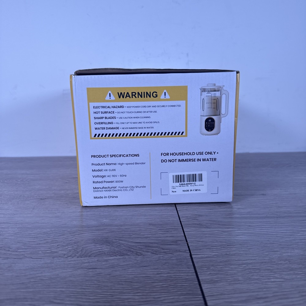 50oz Automatic Nut Milk Maker Almond Milk Machine with Delay Start Keep Warm