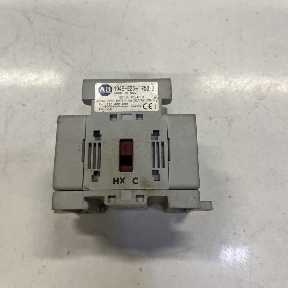 Allen Bradley 194E-E25-1753 /B Load Switch