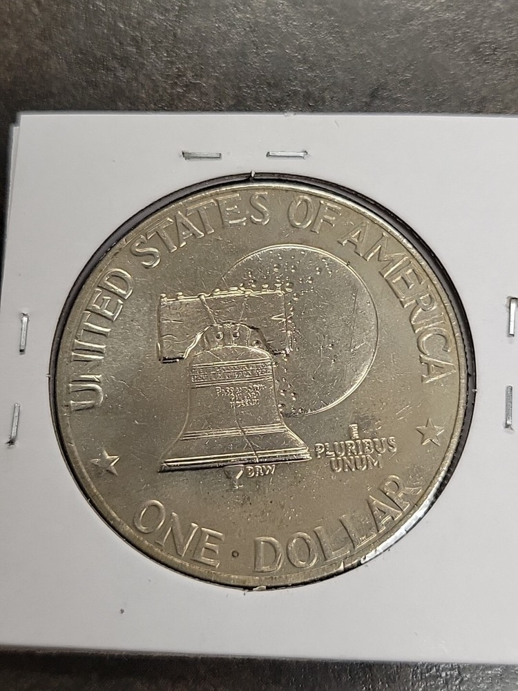 1976 P Type 2 “IKE” Eisenhower Dollar LIGHT TONING