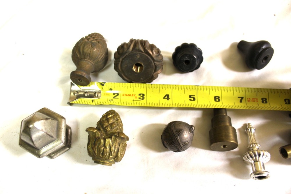 Lamp Finals , Bronze & Brass , Different styles , (10 )