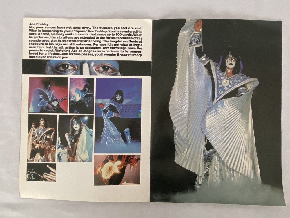 Vtg 1979 KISS Tour Program Dynasty Era Concert Book Aucoin Casablanca Rock Band