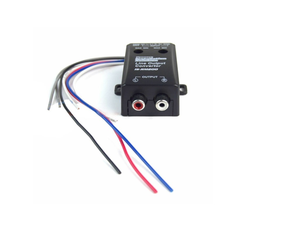 AudioPipe IS-RM200 High & Low Frequency Converter with Remote Turn On