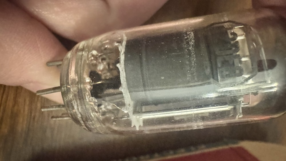 NOS Hytron 12DE8 variable μ amplifier pentode Electron Tube