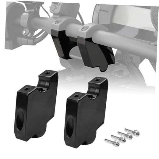 2" Adjustable Handlebar Riser Kit for Can-Am B. 2"Aluminum Handlebar Riser Kit
