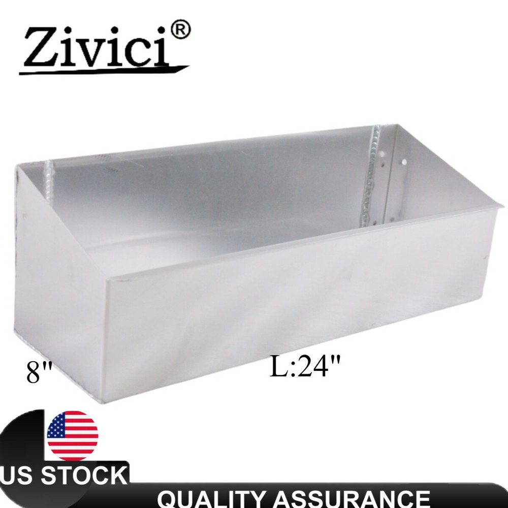 24" Silver Multi Use Storage Aluminum Cabinet Holder Organizer