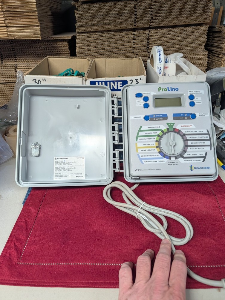 Weathermatic ProLine PL1600 Water Irrigation Controller 4 Zone Base Model Key