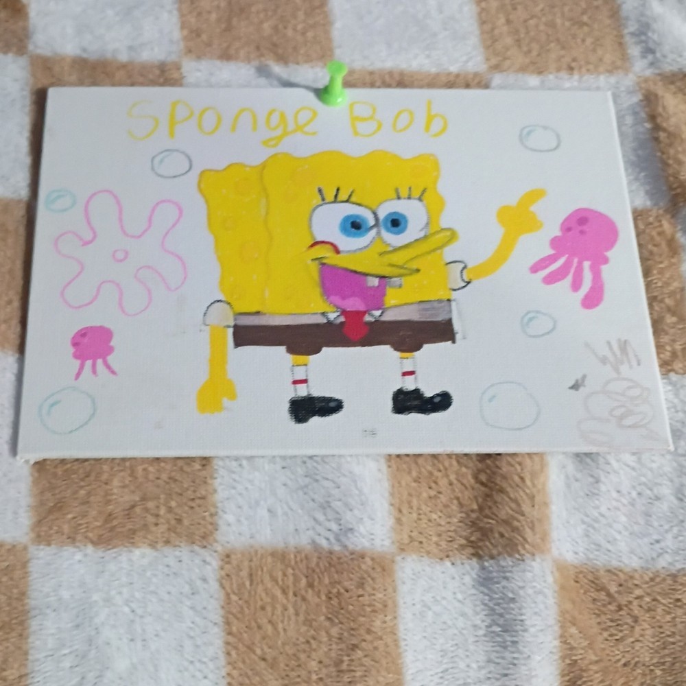 Handpainted SpongeBob SquarePants