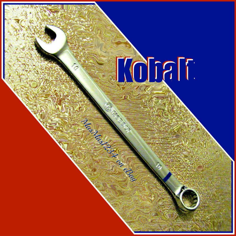 KOBALT Combination Wrench - SAE Metric Polished Chrome - Stubby -Buyer to Choose