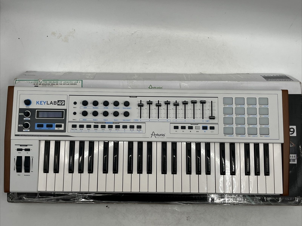 Arturia KeyLab 49 49-Note MIDI Keyboard Controller with Software Bundle