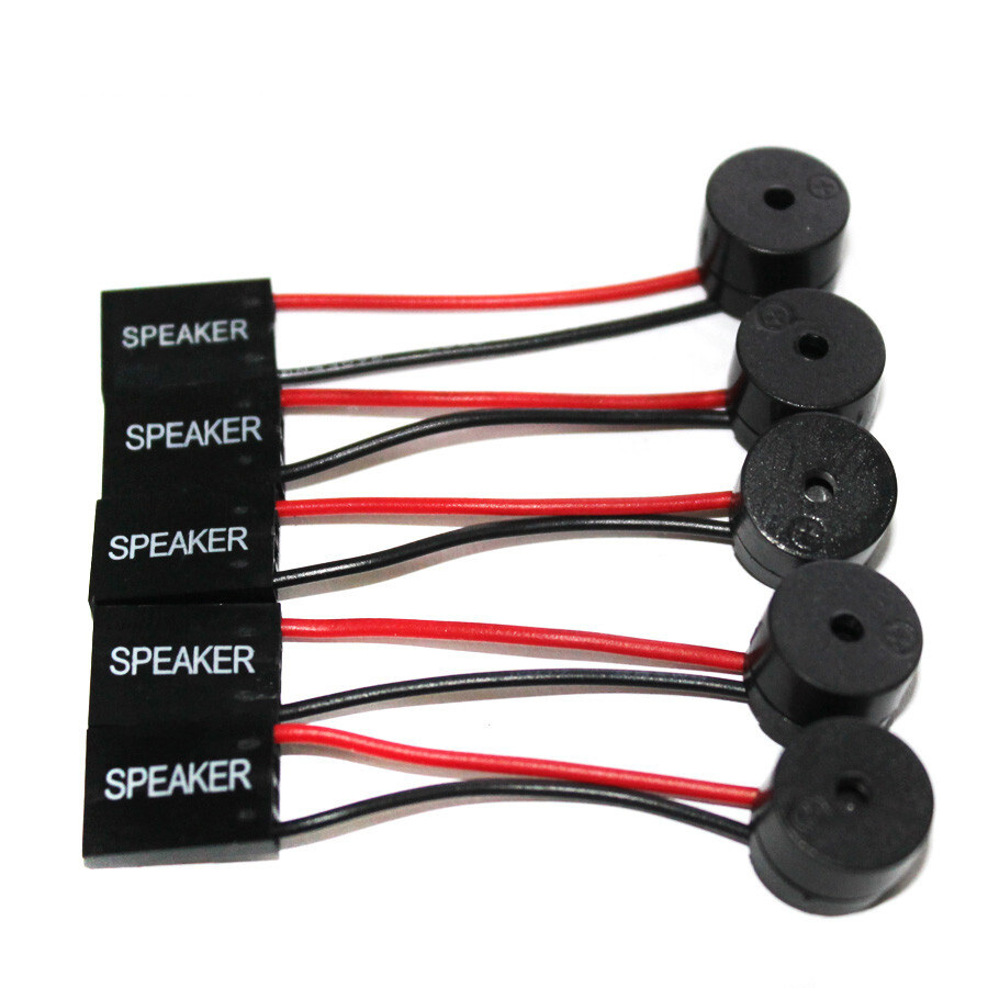 5x Speaker Cable Mini Plug For PC Computer Motherboard Onboard Case Buzzer Alarm