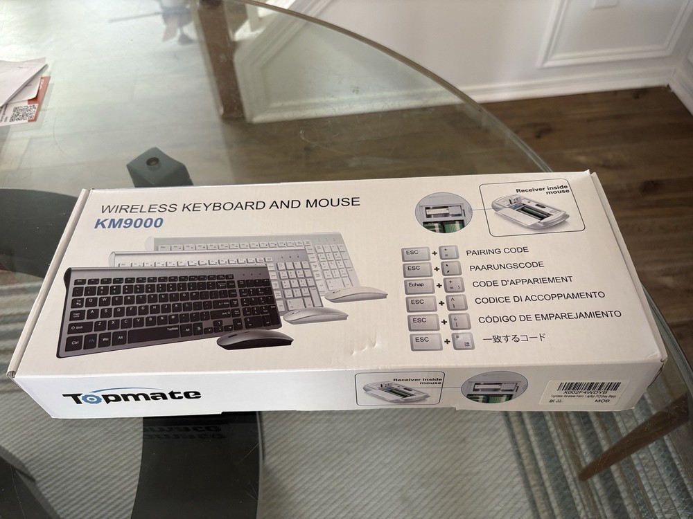 Topmate KM9000 Wireless Keyboard and Mouse