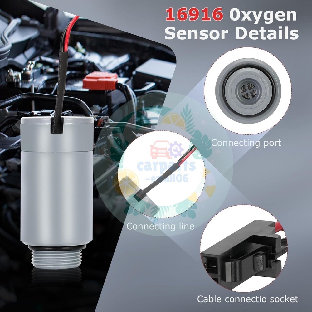 Replacement Oxygen Sensor - 16916 Oxygen Sensor for Robinair R-1234yf