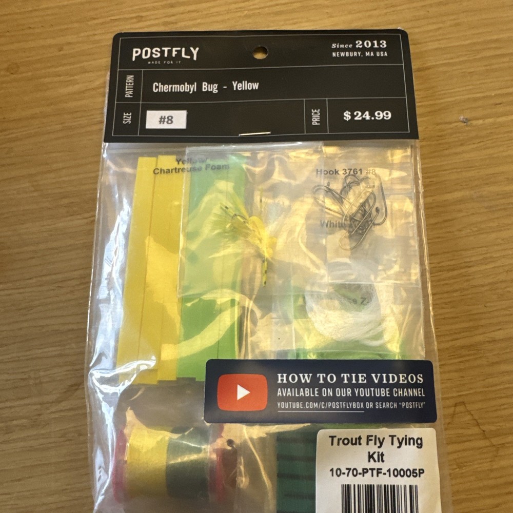 Fly Tying Kit - Chermobyl Bug Size 8