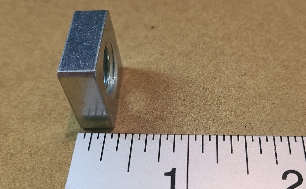 American Changer machine T handle assembly floating door locking nut - New