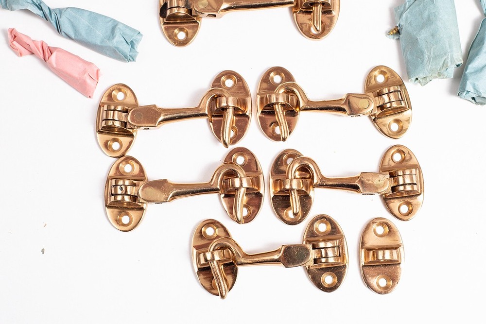 Solid Cast Brass Latches