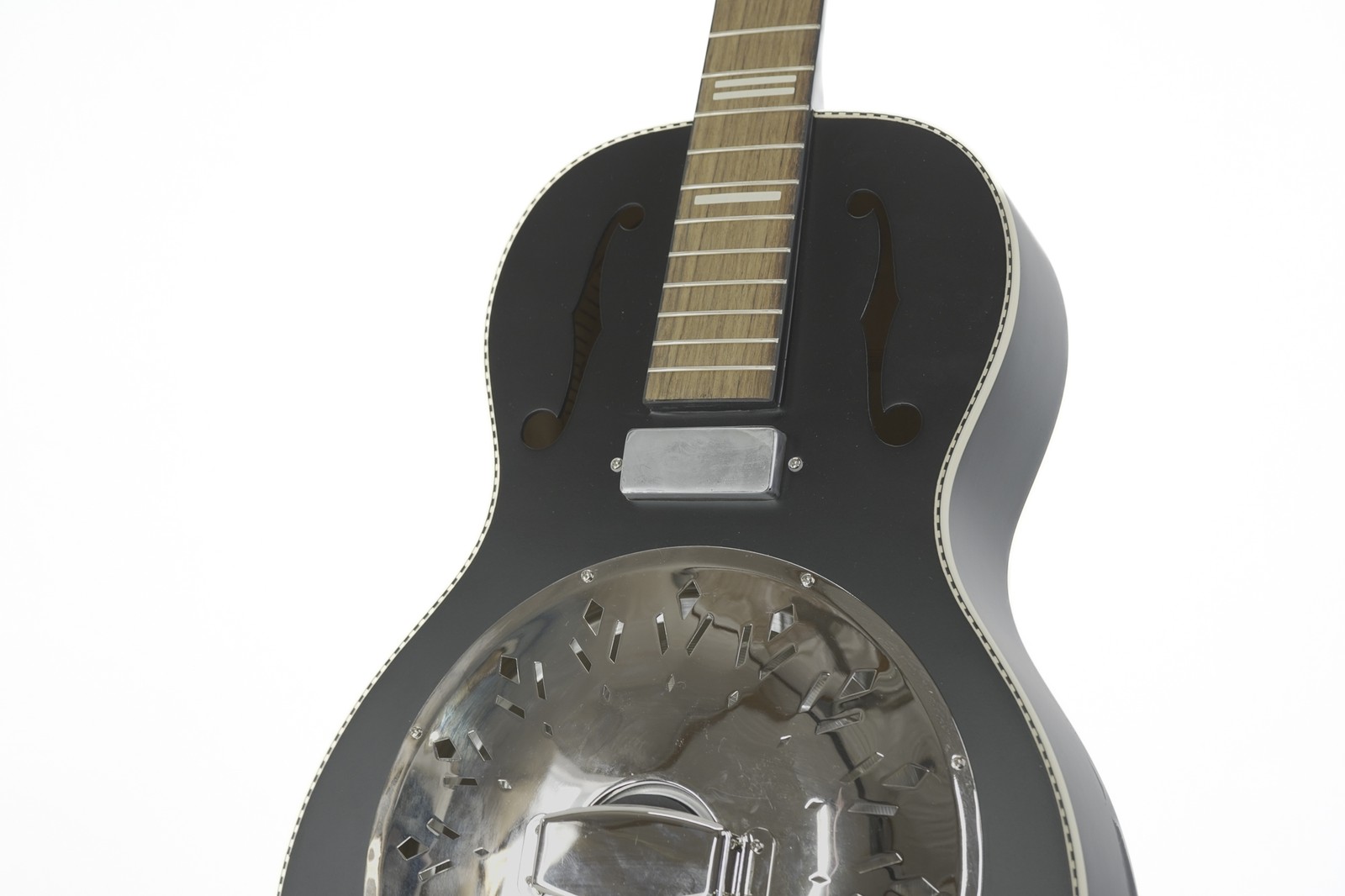 Recording King RPH-R2-E Dirty 30s Minnie Bucker Resonator Satin Black DAMAGED