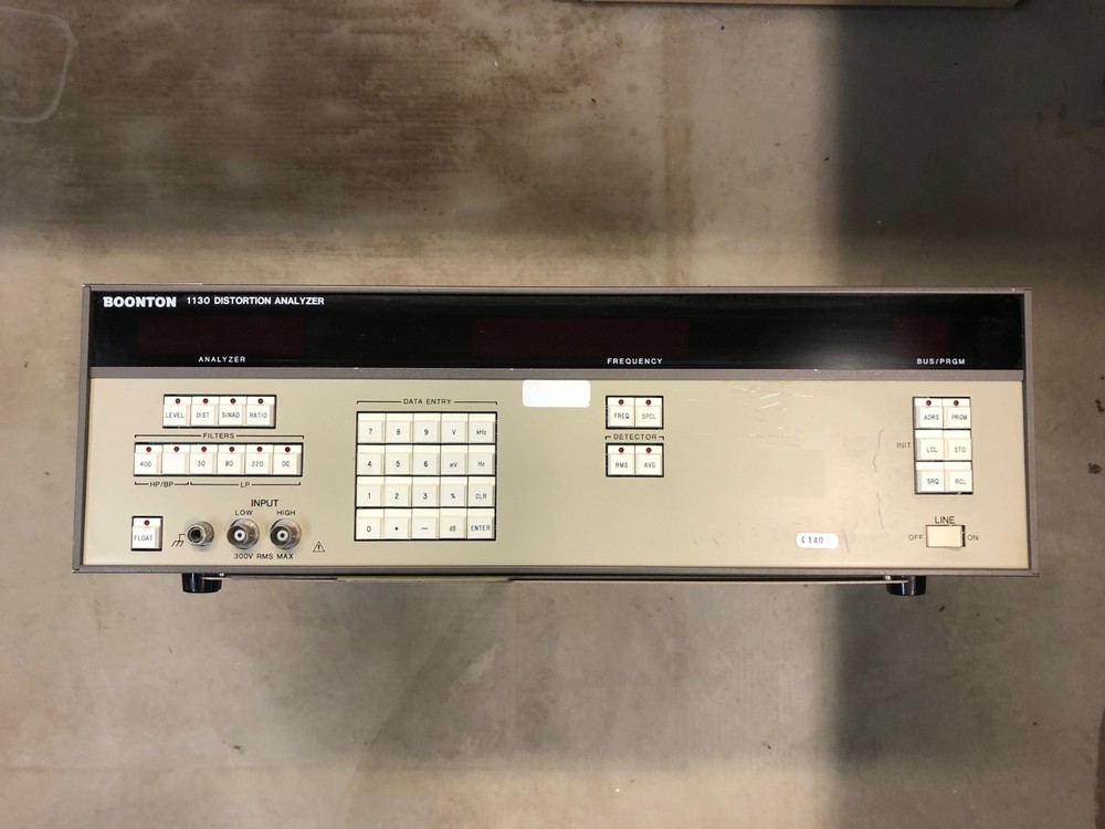 Boonton 1130 Distortion Analyzer, Tested Working