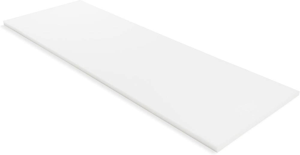 Rectangular 72" x 24" x 1" Upholstery Foam Cushion - Ideal for Versatile Use