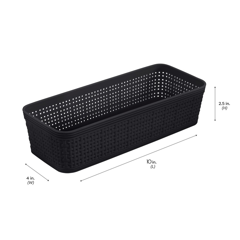 10 Piece Organizing Set | Multiple Size Bins | Multipurpose | Office | Desk |...