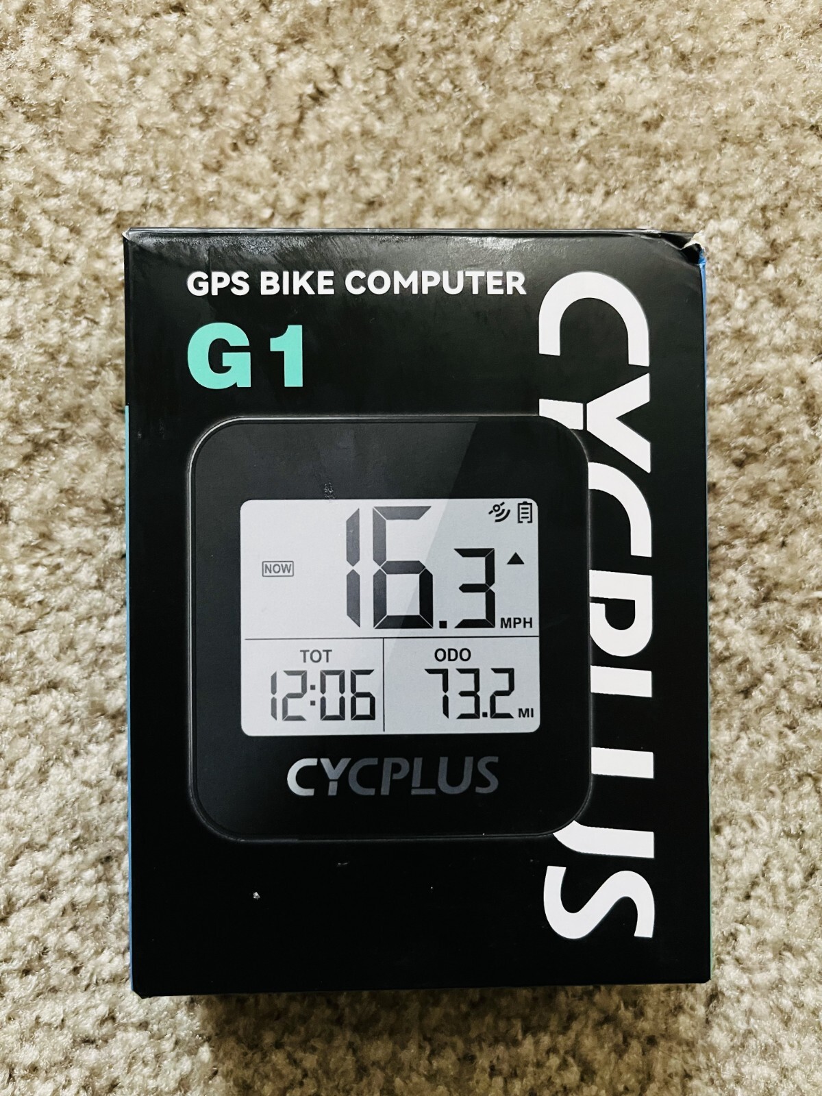 CYCPLUS G1 Wireless Mini GPS Bike Computer, Speedometer Odometer with Waterproof