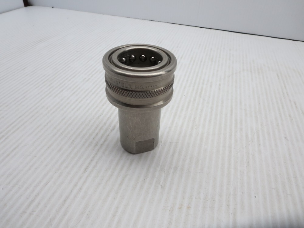 Foster Mfg. H6 Quick Disconnect Coupling Stainless See Description Used