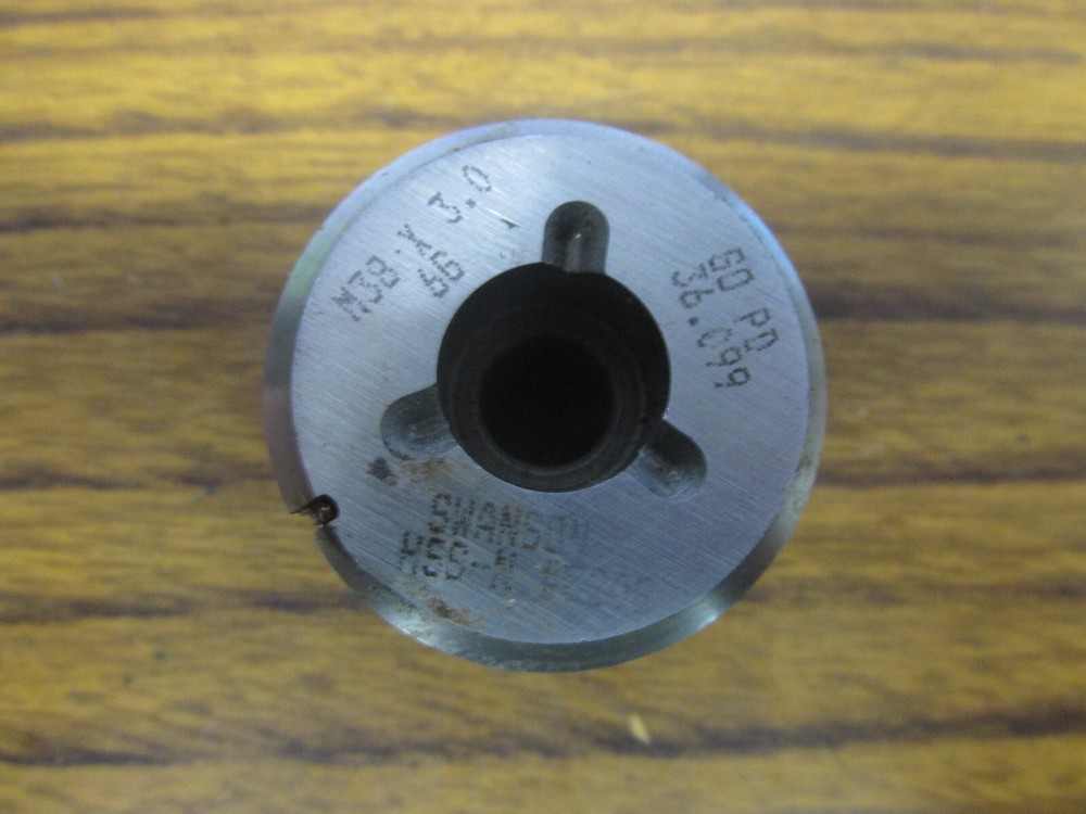 Go Thread Plug Gage M38 x 3.0-6G