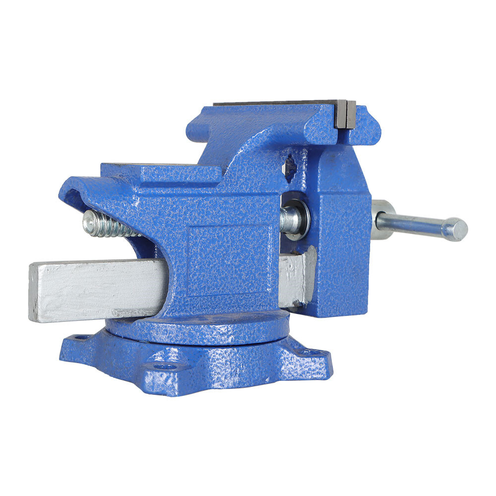 4.5" Bench Vise with Anvil Swivel Locking Base Table top Clamp Heavy Duty Vice